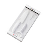 Coffret 'fruits & legumes' (Petit Santoku et eplucheur) GEN lame blanche manche